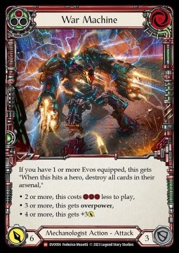 War Machine (Rainbow Foil)
