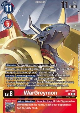 WarGreymon (BT17-015)