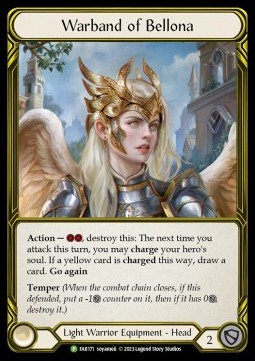 Warband of Bellona (Cold Foil Golden)
