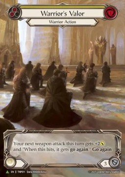 Warrior's Valor (Yellow) (Marvel)