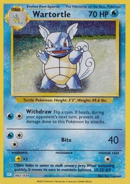 Wartortle  (CLB 002)