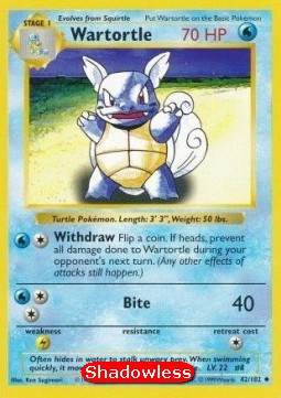 Wartortle  (BS 42)