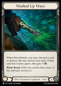 Washed Up Wave (Cold Foil)