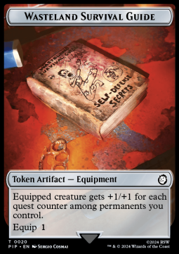 Wasteland Survival Guide Token // Radiation