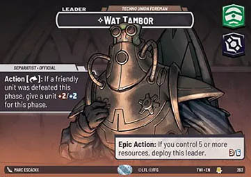 Wat Tambor, Techno Union Foreman (V.2)