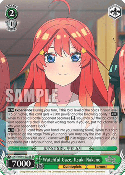 Watchful Gaze, Itsuki Nakano (V.2 - Super Rare)