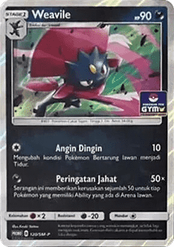 Weavile  (SM-P/ID 120)