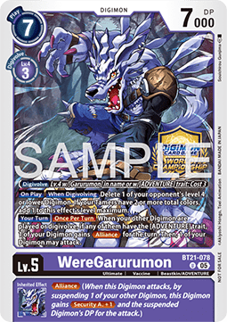 WereGarurumon (BT21-078)