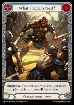 What Happens Next? (Extended Art Cold Foil)