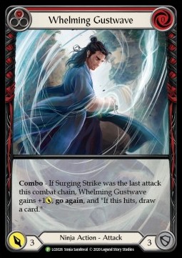 Whelming Gustwave (Red) (Rainbow Foil)