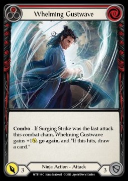 Whelming Gustwave (Red) (Rainbow Foil)