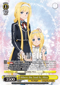Where the Soul Is, Alice (V.2 - Double Rare)