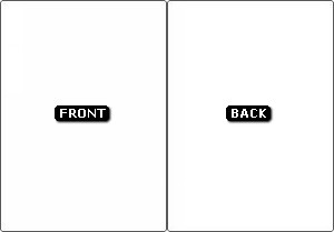 White/White Filler Card
