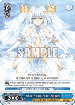 White-winged〈Angel〉, Origami (V.1 - Rare)