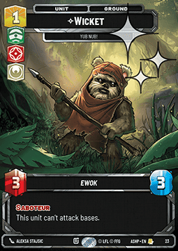 Wicket, Yub Nub! (V.2)