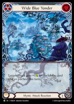 Wide Blue Yonder (Extended Art Rainbow Foil)