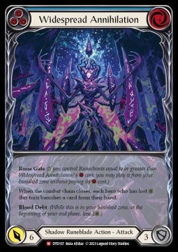 Widespread Annihilation (Extended Art Rainbow Foil)