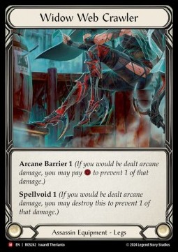 Widow Web Crawler (Cold Foil)