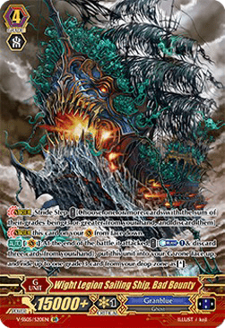 Wight Legion Sailing Ship, Bad Bounty [V Format] (V.2 - Special Parallel)