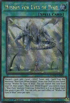 Wishes for Eyes of Blue (V.3 - Quarter Century Secret Rare)
