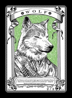Wolf Token (Green 2/2) (V.3)