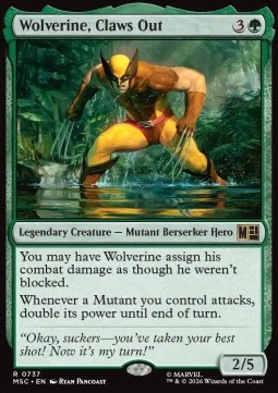 Wolverine, Claws Out