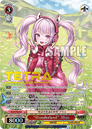 “Wonderland” Alice (V.4 - Super Special Rare)