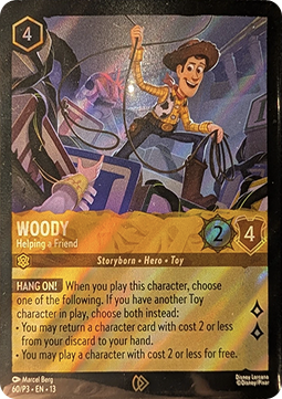 Woody - Helping a Friend