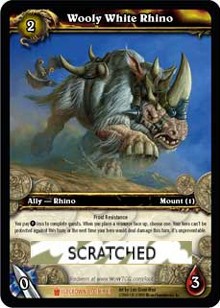Wooly White Rhino (Scratched Loot)