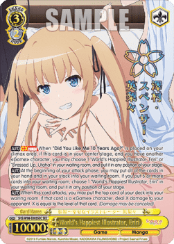World's Happiest Illustrator, Eriri (V.2 - Secret Rare)