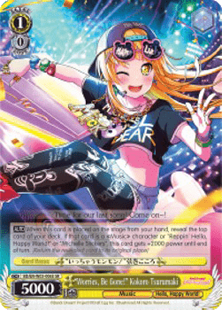 "Worries, Be Gone!" Kokoro Tsurumaki (V.2 - Super Rare)