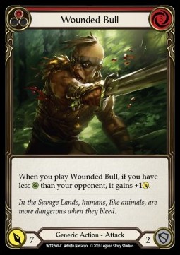 Wounded Bull (Red) (Regular)