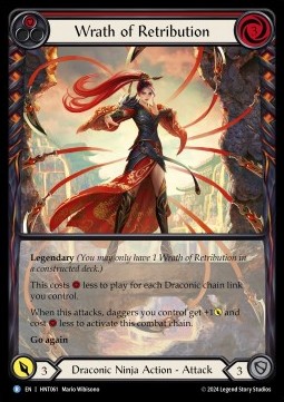 Wrath of Retribution (Extended Art Rainbow Foil)