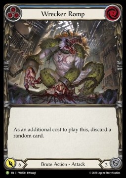 Wrecker Romp (Blue) (Alternate Art Rainbow Foil)