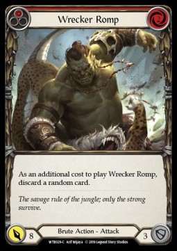 Wrecker Romp (Red) (Rainbow Foil)
