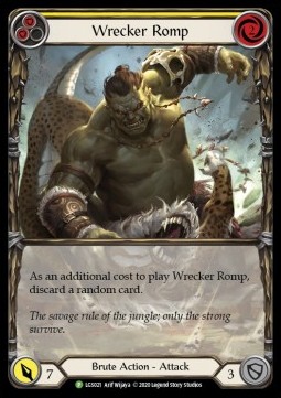 Wrecker Romp (Yellow) (Rainbow Foil)