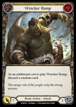 Wrecker Romp (Yellow) (Rainbow Foil)