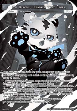 Wu Xiaohu, Trained Tiny Tiger // Wu Xiaohu, Trained Tiny Tiger!? (V.2 - Secret Rare)
