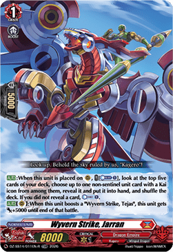 Wyvern Strike, Jarran [D-Format] (V.2 - Trial Deck Rare)