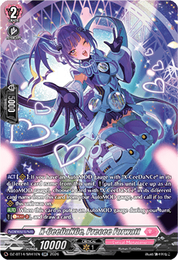 X-CeeDaNCe, Precee Forwatt [D-Format] (V.3 - Silver Rare)