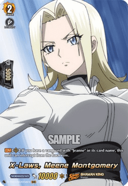 X-Laws, Meene Montgomery [D Format] (V.2 - Feature Rare)