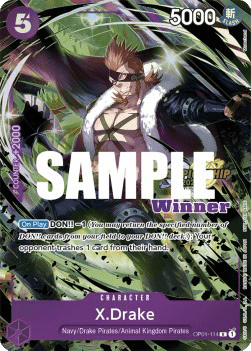 X.Drake (OP01-114) (V.3)