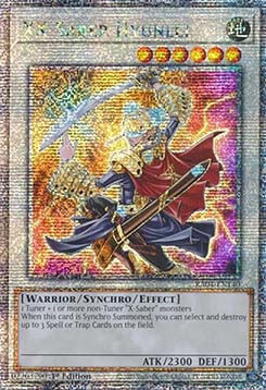 XX-Saber Hyunlei (V.2 - Quarter Century Secret Rare)