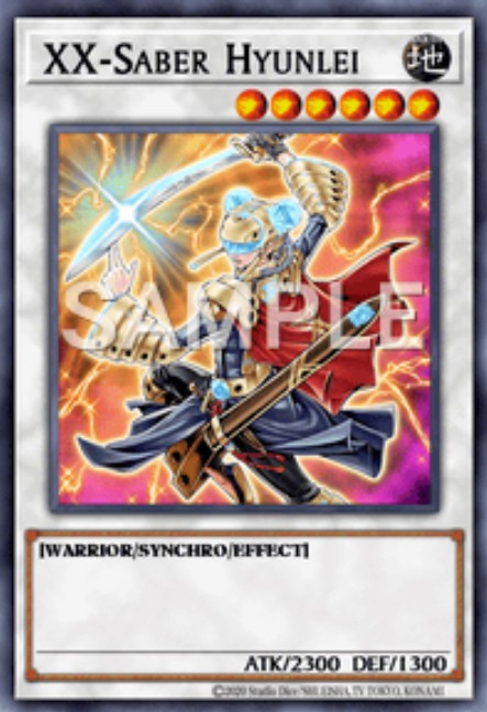 XX-Saber Hyunlei (V.3 - Starlight Rare)