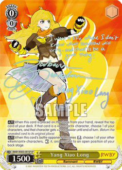 Yang Xiao Long (V.2 - Special Rare)
