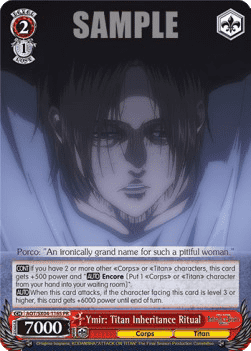 Ymir: Titan Inheritance Ritual (V.2 - Super Rare)