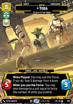 Yoda, My Ally is the Force (V.3)