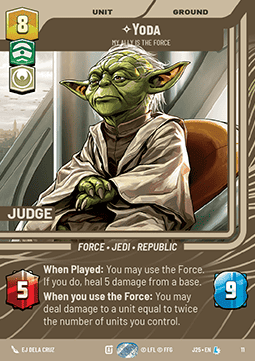 Yoda, My Ally is the Force