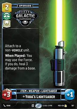 Yoda's Lightsaber