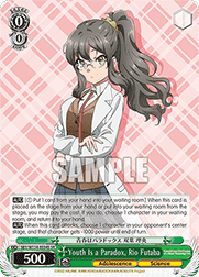 Youth Is a Paradox, Rio Futaba (V.2 - Super Rare)
